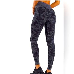 Gym Shark Camo Seamless Leggings size medium